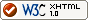 Valid XHTML 1.0!